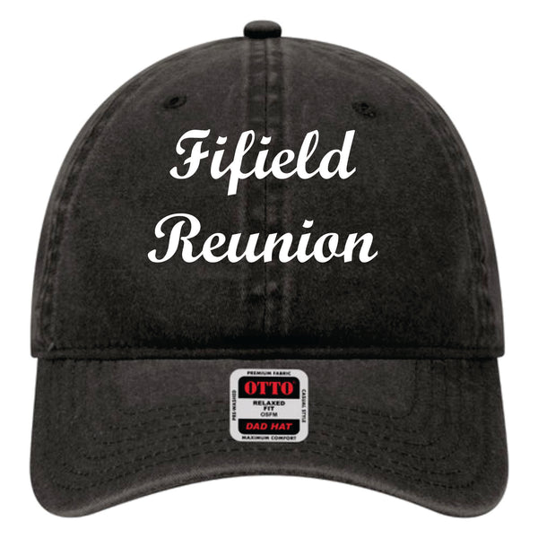 Black Fifield Reunion Cap