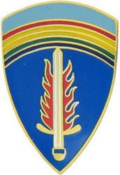 Army Europe Command Pin - (1 inch)