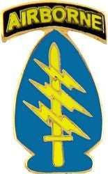 Airborne Special Forces Pin - (1 inch)