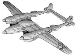 P-38 Aircraft Large Pin - (2 3/8 inch)