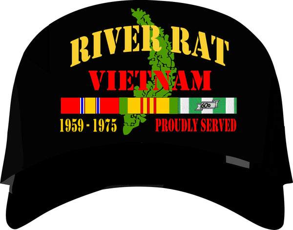 River Rat Vietnam Veteran Cap